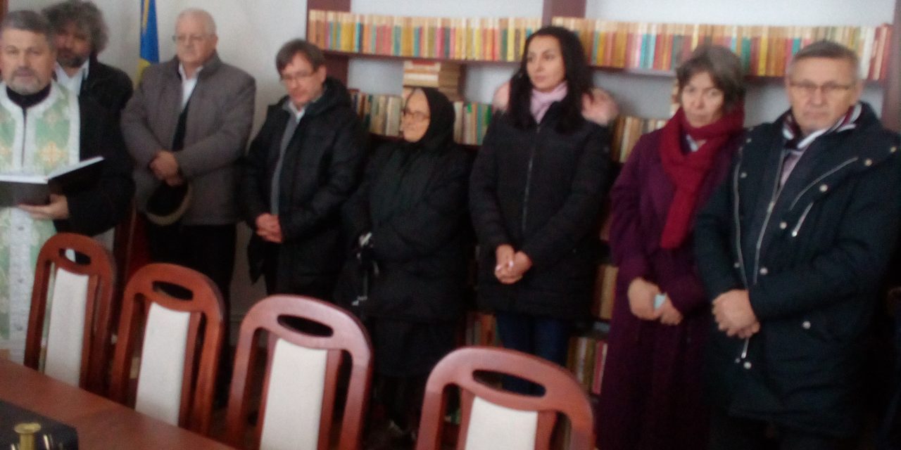 Inaugurarea Bibliotecii Centrului „Episcop Iuliu Hirțea” din Vintere