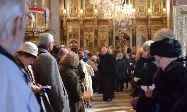 PS Virgil Bercea, la Sfânta Liturghie a Duminicii I din Postul Mare
