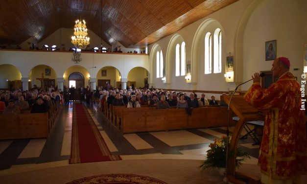 PS Virgil Bercea la Sanctuarul Eparhial „Maica Domnului”, a II-a duminică din Postul Mare