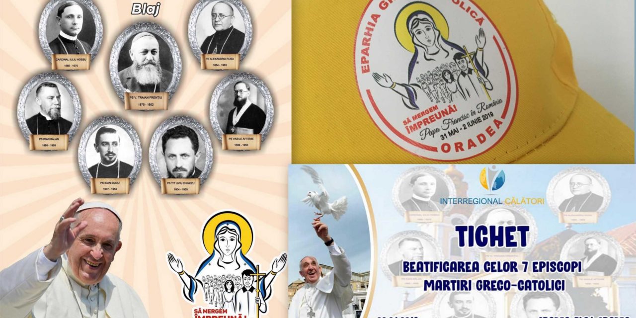 Credincioșii Eparhiei de Oradea merg împreună cu Papa Francisc la Blaj