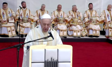 Papa Francisc pe Câmpia Libertății la Blaj