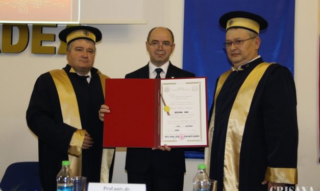 Istoricul Ioan Bolovan – Doctor Honoris Causa al Universității din Oradea