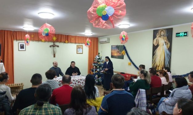 Seară de spiritualitate la grădinița „Sf. Inimi a lui Isus” din Zalău