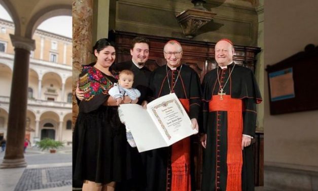 Pr. Ionuț-Cătălin Blidar, premiat de papa Francisc cu Premiul Academiilor Pontificale 2019