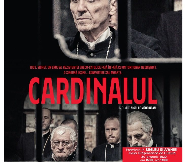 Filmul „Cardinalul” va fi proiectat în Șimleu Silvaniei în data de 24 Ianuarie