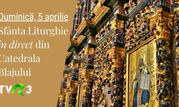 Blaj: Sfânta Liturghie din Duminica a V-a din Postul Mare în direct la TVR