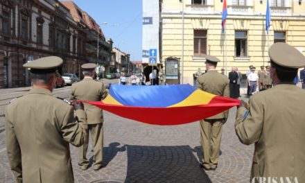 Ziua Drapelului Naţional, marcată la Oradea