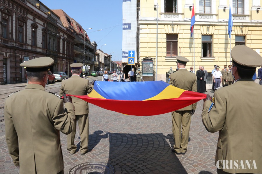 Ziua Drapelului Naţional, marcată la Oradea