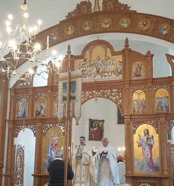 Vizită a părintelui vicar cu preoții la Ardud