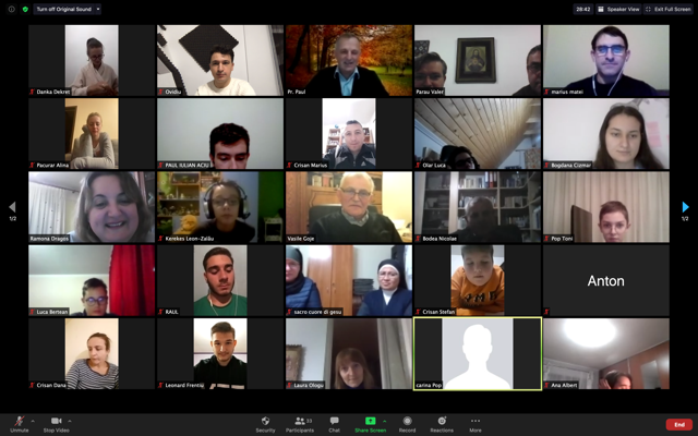 CONTINUĂ CATEHEZELE ON-LINE DIN LUNA NOIEMBRIE