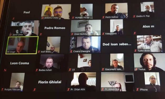 Întâlnire online a preoților din Episcopia de Oradea