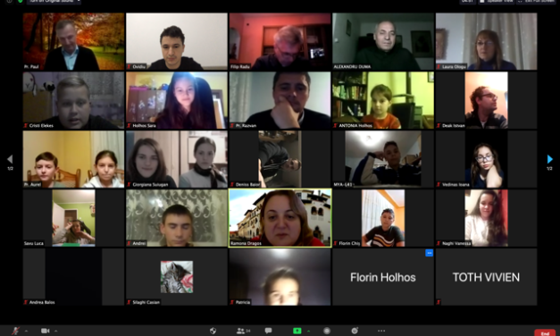 S-AU ÎNCHEIAT CATEHEZELE ON-LINE DIN LUNA NOIEMBRIE