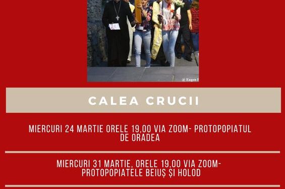 Invitație: Calea Crucii alături de tineri