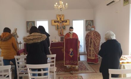 Parohia „Sfântul Dumitru” a primit vizita părintelui vicar cu preoții