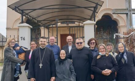 Vizita Părintelui vicar cu preoții în Parohia Sarcău