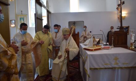 Hirotonire de preot și prima împărtășanie solemnă în Parohia „Schimbarea la față” din Nufărul