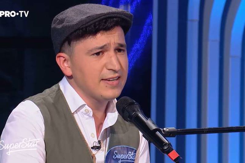 Orădeanul Ovidiu Lazăr, o voce de aur pe scena talentelor de la „SuperStar”.