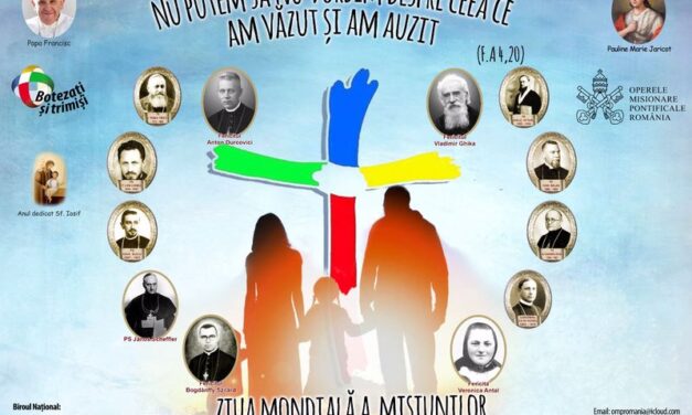 Mesajul Sfântului Părinte Francisc pentru Ziua Mondială a Misiunilor 2021