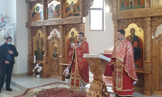 Vizita Părintelui vicar cu preoții în Parohia Chilioara
