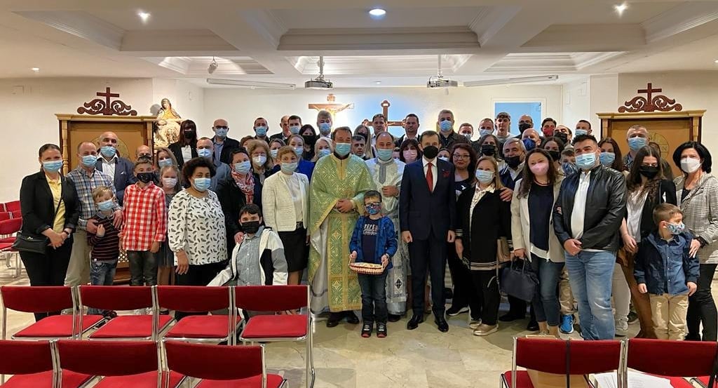 Întâlnire cu comunitatea greco-catolică românească din Madrid