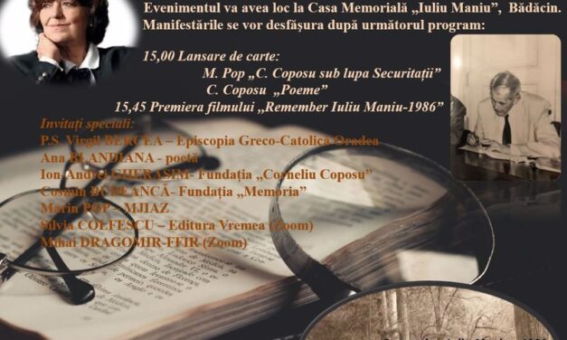 Comunicat de Presă – „ÎNTÂLNIRE CU POETA  ANA  BLANDIANA DE ZIUA SENIORULUI”.