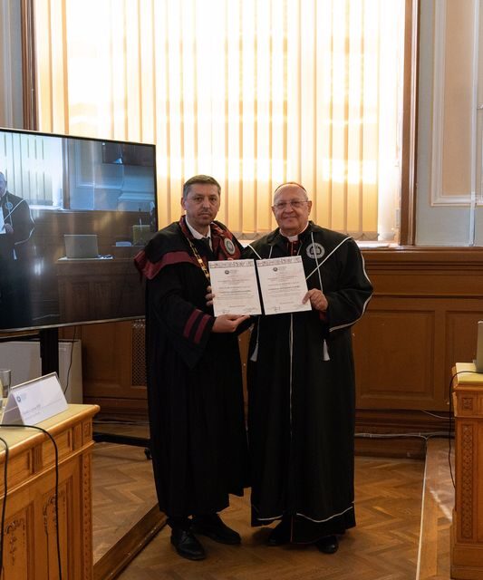 Doctor Honoris Causa Eminenței Sale Cardinalul Leonardo Sandri la UBB Cluj