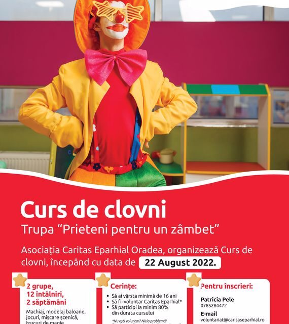 Comunicat Caritas Eparhial: Se caută voluntari pentru a aduce bucurie copiilor internați la Spitalul „Dr. Gavril Curteanu” din Oradea