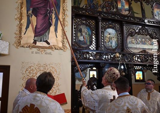 Sfințirea picturii interioare a Bisericii greco-catolice din Marghita