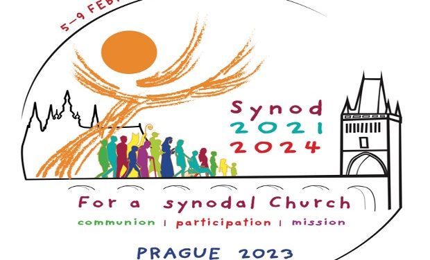 Logo-ul Adunării Sinodale Continentale de la Praga 2023