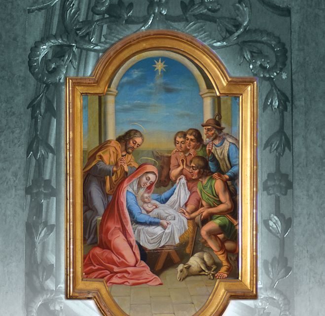 Icoana Nașterii Domnului din Catedrala Greco-Catolică „Sfântul Nicolae”