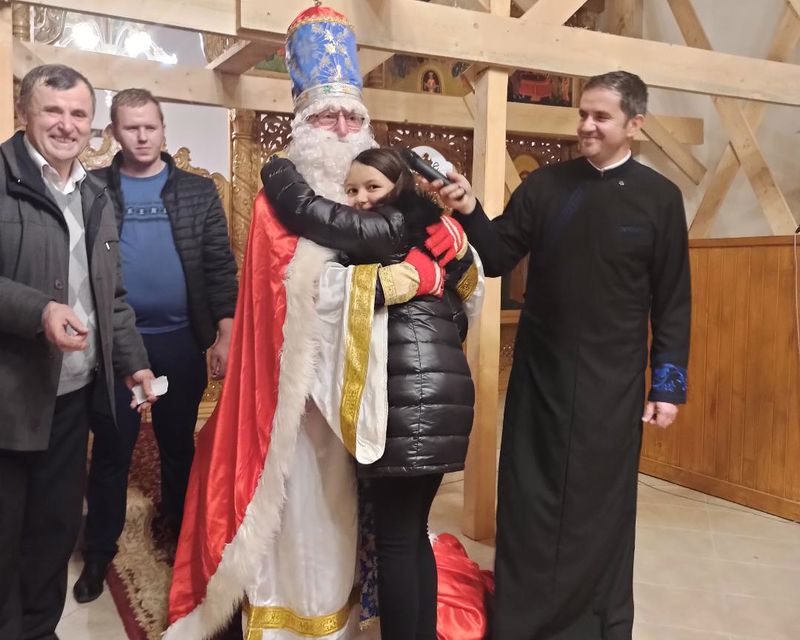 Sărbătoarea Sfântului Nicolae la Chilioara, alături de copiii din Protopopiatul Zalău