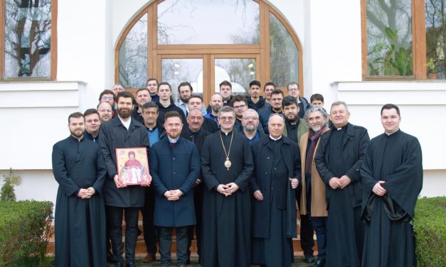 Vizita la Blaj a seminariștilor de la Oradea