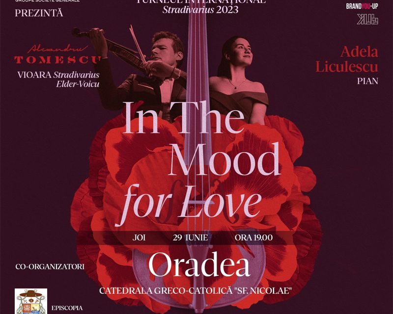 „IN THE MOOD FOR LOVE” – ALEXANDRU TOMESCU și Turneul Internațional Stradivarius 2023