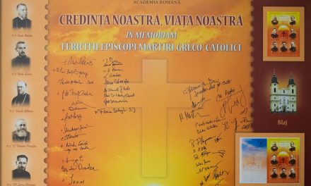 Evocarea celor șapte Episcopi Martiri Greco-Catolici în Aula Academiei Române din București