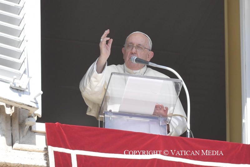 Papa, rugăciunea „Îngerul Domnului”: un vibrant apel la pace în Israel