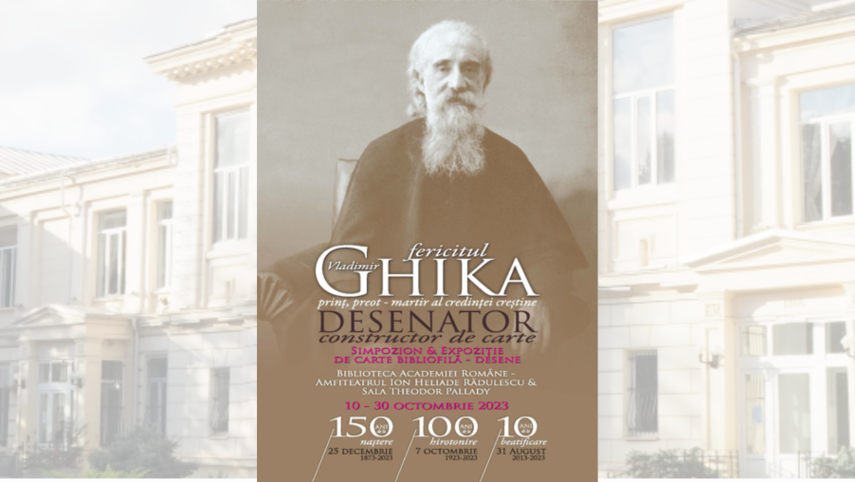 Fericitul Vladimir Ghika, desenator, constructor de carte