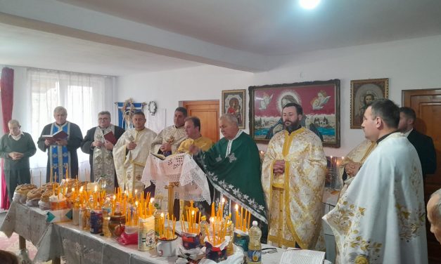 Taina Sf. Maslu în parohia Valea de Jos – Beiuș