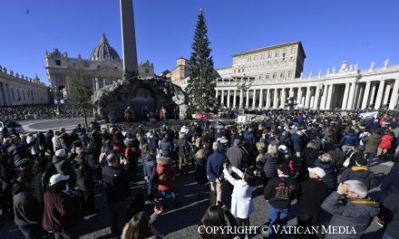 Angelus. Papa Francisc: Cum să fiu, chiar de Crăciun, un mărturisitor al luminii lui Cristos?