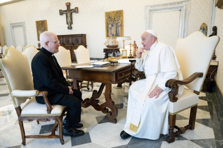 Papa Francisc l-a primit în audiență pe președintele COMECE, pentru a discuta despre Europa