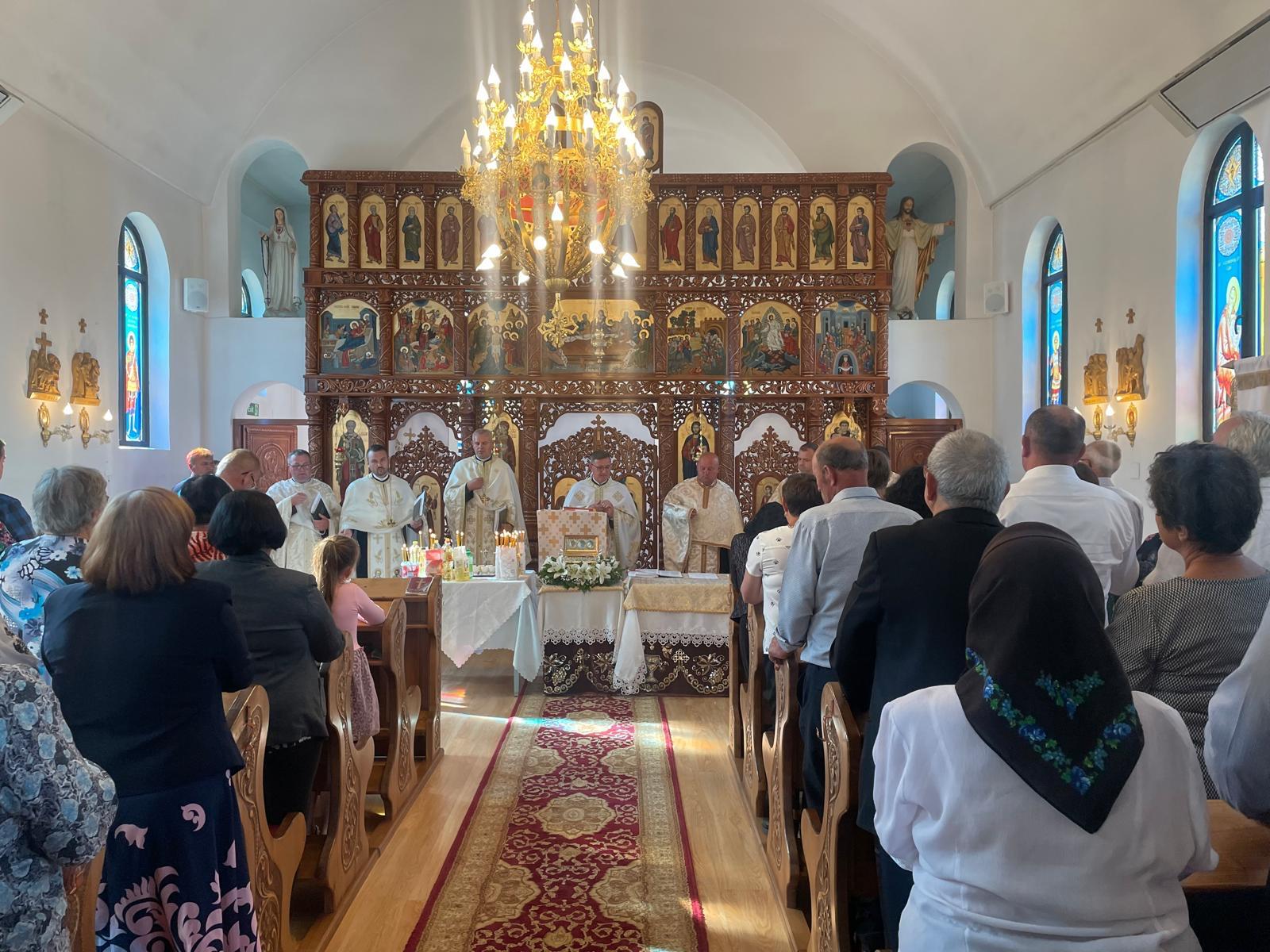Moaștele Sfântului Anton de Padova în parohia greco-catolică din