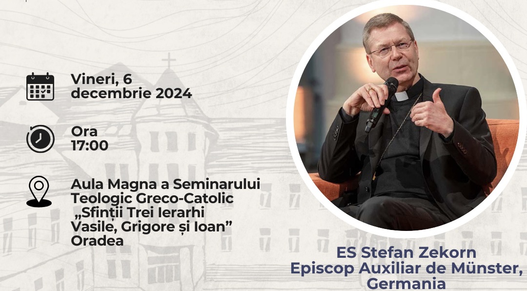 Invitație la conferință: „Despre Sinod și sinodalitate”
