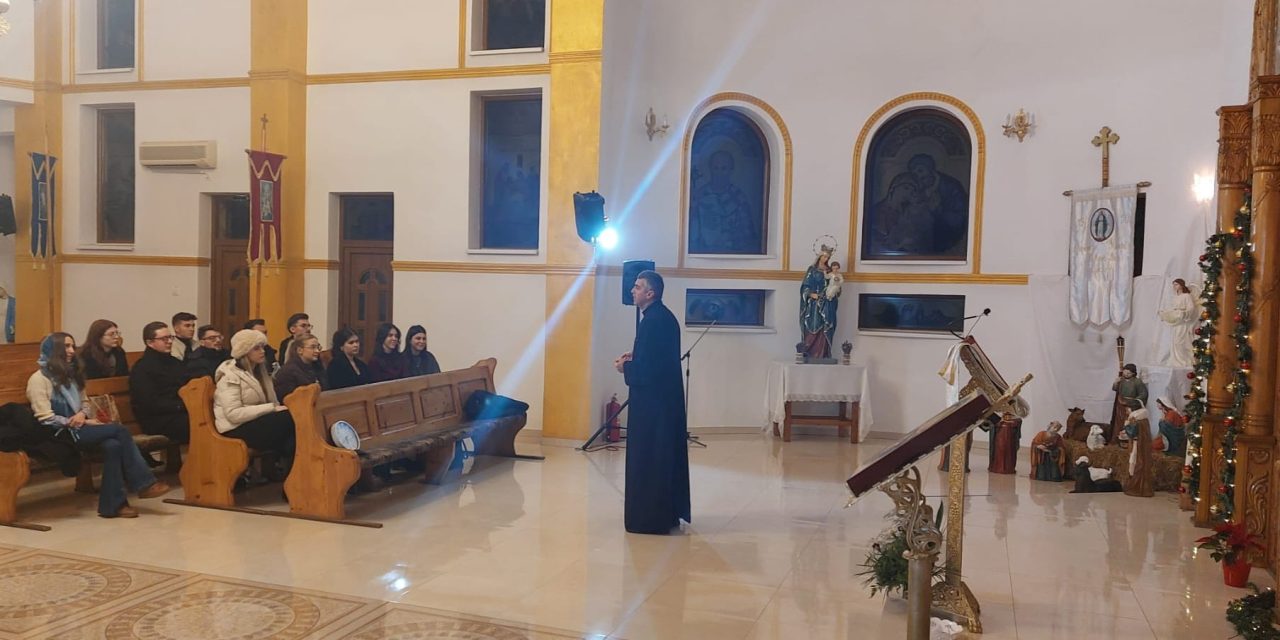 Întâlnirea tinerilor studenți în Parohia Greco-Catolică Beiuș