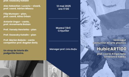 Comunicat de Presă: Centenarul Școlii de Artă „Francisc Hubic”
