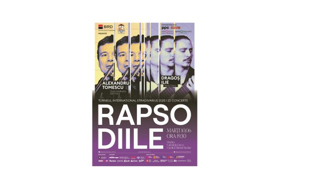 COMUNICAT: „RAPSODIILE” – TURNEUL INTERNAȚIONAL STRADIVARIUS 2025