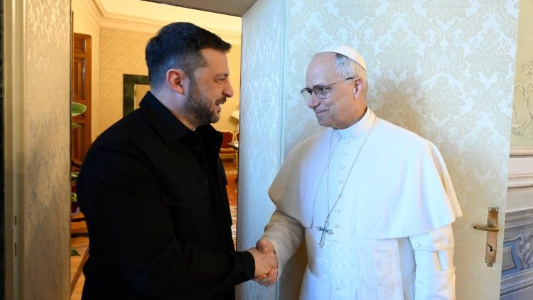 Președinte Volodymyr Zelenskyy la Papa Leon al XIV-lea