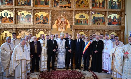 Sfințirea picturii din biserica „Adormirea Maicii Domnului” – Chilioara