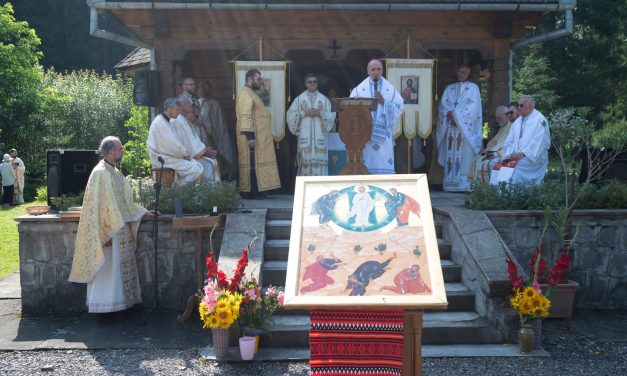 Sărbătoarea Schimbării la Față la Schitul carmelitan Sfânta Cruce din Stânceni