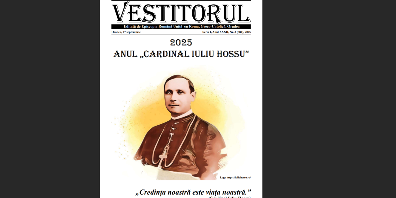 A apărut noul număr al Revistei Eparhiale „Vestitorul”