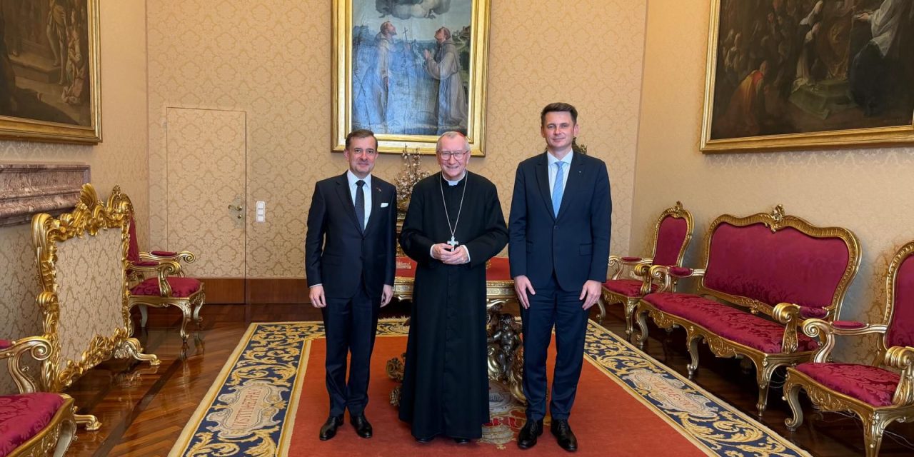 Vizita la Vatican a Președintelui Senatului României, domnul Mircea Abrudean