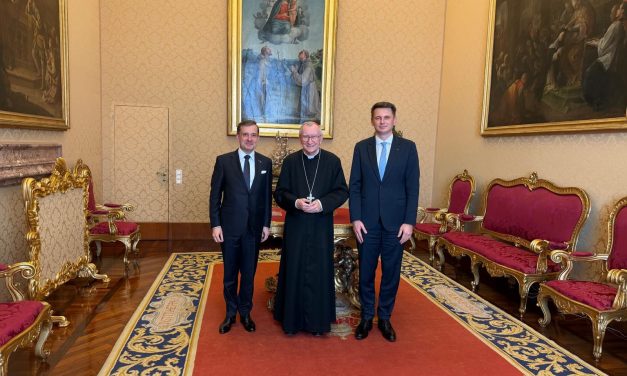 Vizita la Vatican a Președintelui Senatului României, domnul Mircea Abrudean